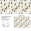 Vnaaem Beer Wrapping Paper 6 Pcs Funny Men Women Birthday Gift Wrap for Birthday Wine Themed Art Project Party Wedding 19.6 X27.8Inch view 3