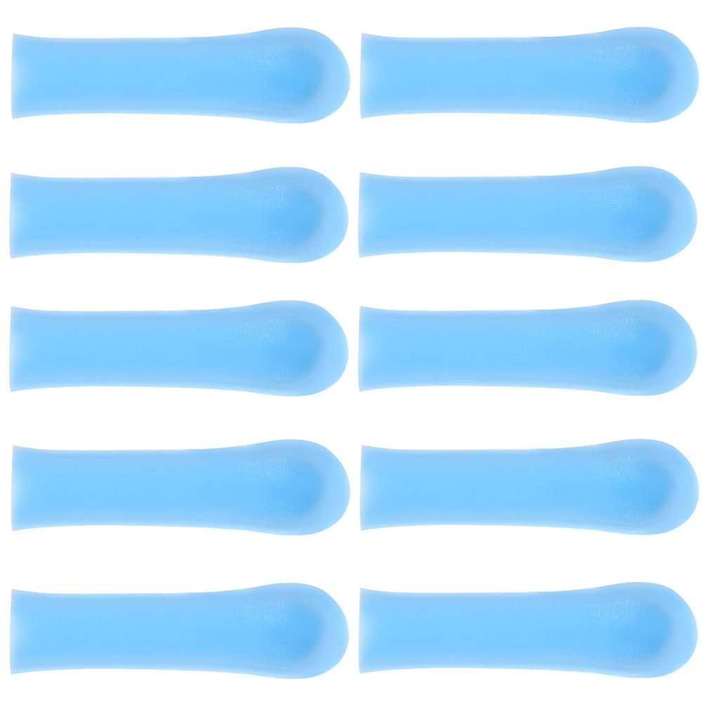 Didiseaon 10pcs Replaceable Ear Spoon Sleeves Comfortable Ear Cleaning Accessories for Gentle Wax Removal Easy to Use and Fun Design for Family Use