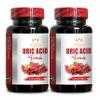 Natural URIC Acid Formula - uric Acid Capsules, Uric Acid Advanced Formula, antioxidant Complex, Water Away Pills Maximum Strength, Diuretic Pills for Water Retention - 2 Bottles view 1