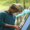 Coghlan's No-See-Um Head Net  Lightweight, Breathable Mesh Protection for Camping, Hiking & Outdoor Activities Tan view 3