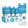 Ripple Unsweetened Original Plant Based Milk | 8g of Quality Sourced Pea Protein, Calcium Rich | Shelf Stable | Vegan, Non GMO | Dairy, Soy, Nut, & Gluten Free | 32 Fl Oz Cartons (Pack of 6) view 1