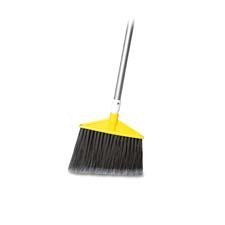 212 Main Angle Broom- Regular- Stain Resistant Bristles- 10-.50in. W- Gray -Pack of 2