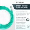 ResOne 5pk 14Ft Oxygen Supply Tubing, Crush Resistant, Standard Connectors for Nasal Cannulas - Green view 2