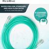 ResOne 5pk 14Ft Oxygen Supply Tubing, Crush Resistant, Standard Connectors for Nasal Cannulas - Green view 3