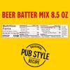 Louisiana Fish Fry Seasoned Beer Batter Mix 8.5 oz Gift Pack with Cooking Guide - 2 Pack view 2