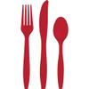 212 Main Group Classic Red Assorted Cutlery Pack of 12-18 per Pack view 1