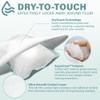 EVERLIT Super Absorbent Dressing for Wound Care | Nonstick Soft Surgical Gauze Pad for Heavily Exuding Wounds | Large Sterile Non-Adhesive Bandage for Fast Healing Wound Care | Pack of 10 (6" x 6") view 3