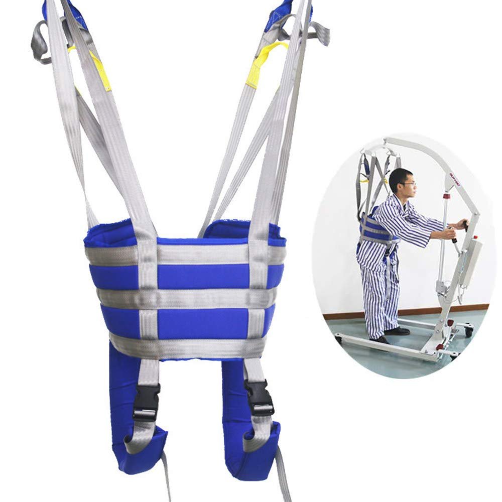 YUBING Patient-Assisted Walking Straps, Legs Can Be Separated, Nursing Safety Patient Aid Standing Lift Sling Handicap Rehabilitation Training Equipment Walking Prevent Falling