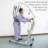 YUBING Patient-Assisted Walking Straps, Legs Can Be Separated, Nursing Safety Patient Aid Standing Lift Sling Handicap Rehabilitation Training Equipment Walking Prevent Falling view 2