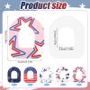 25pcs Adhesive Patches for Omnipod, 4th of July Independence Day CGM Patch Protector Waterproof Overpatch Sweatproof Tape Pre-Cut Sensor Sticker Cover Compatible with Omnipod 5 Over Patch (5 Styles) view 2