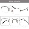 LAMBBAA Accessories Glasses Titanium Frame Glasses Classic Computer Flexible Anti Eyestrain For Men Women view 2