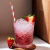 100 Pieces Disposable Red Striped Paper Straws,Party Decorative Straw Cocktail Drinking Straws Bulk for Drinking Crafts Birthday Wedding Party Decorations Supplies view 4