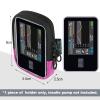 Beautyflier Insulin Pump Case for Tandem T:Slim X2, Insulin Pump Holder Compatible with T:Slim/T:Slim G4, Insulin Pump Storage Bag with Belt Clip, Not Easy Fall & Break Pump Accessories (Hot Pink) view 4