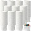 Amyhill 600 Pack Disposable Paper Medicine Cups Small Condiment Cups for Ketchup Tasting Pills Medicine Food Dessert Portion Containers (2 oz) view 1
