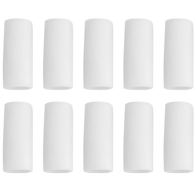 Kqcibz 10 Pcs Silicone Gel Finger Tube Protector Toe Sleeves for Friction Pain Relief Foot Care Tool Finger Protect