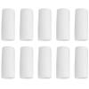 Kqcibz 10 Pcs Silicone Gel Finger Tube Protector Toe Sleeves for Friction Pain Relief Foot Care Tool Finger Protect view 1