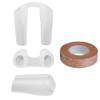 Nostril Retainer and Micropore Surgical Tape 0.5 Wide | Nostril Retainer For Post-Rhinoplasty | Nose Retainer | Soft Silicone | Silicone Nasal Retainer for Nose Shaping | Size (9) view 1