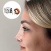 Nostril Retainer and Micropore Surgical Tape 0.5 Wide | Nostril Retainer For Post-Rhinoplasty | Nose Retainer | Soft Silicone | Silicone Nasal Retainer for Nose Shaping | Size (9) view 2