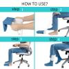 KAYNO Upgraded Household Daily Pregnant Women Avoid Bending Sock Wearing Machine Stocking aid, Blue view 3
