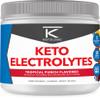 Ketologic Keto Electrolyte Powder (Tropical Punch) 30 Servings - Sugar-Free Hydration Drink Mix with goBHB Complex view 1