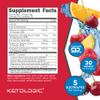 Ketologic Keto Electrolyte Powder (Tropical Punch) 30 Servings - Sugar-Free Hydration Drink Mix with goBHB Complex view 2