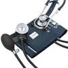 McKesson Premium Aneroid Sphygmomanometer and Stethoscope Combo Kit - Blood Pressure Gauge/Cuff, Sprague Rappaport Stethoscope, Navy Blue- Size 11, 23-40 cm, 22 in Tube, 1 Count view 1