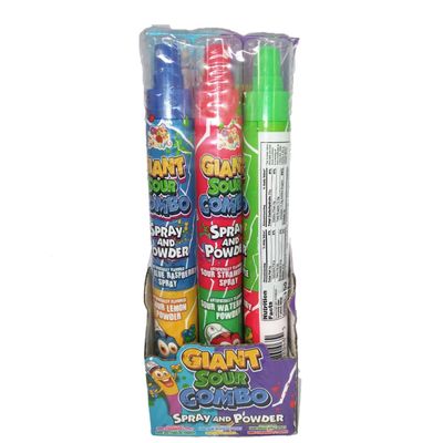 Albert's Alberts Giant Sour Sprayer Combo 12ct Box