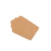 100Pcs 5 x 3cm Kraft Paper Gift Tags Label Hang Tags Paper Tag Price Blank Name Card Wedding Birthday Christmas Art Craft view 2