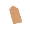 100Pcs 5 x 3cm Kraft Paper Gift Tags Label Hang Tags Paper Tag Price Blank Name Card Wedding Birthday Christmas Art Craft view 3