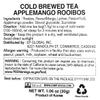 Damtuh Apple Mango Rooibos Cold Brew Tea - Zero Carbs Zero Sugar, Sweet Cold Tea Beverage with Stevia 30g (20 tea bags) view 2
