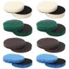 16pcs Power Scrubber Pad Set Compatible with Dremel Versa PC10 Ruby Horsepower Includes 4 Foam, 4 Kitchen, 4 Performance, 4 Microfibre Pads Electric Cleaning Tool Replacement Scouring Pads Accessories view 1