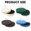 16pcs Power Scrubber Pad Set Compatible with Dremel Versa PC10 Ruby Horsepower Includes 4 Foam, 4 Kitchen, 4 Performance, 4 Microfibre Pads Electric Cleaning Tool Replacement Scouring Pads Accessories view 2