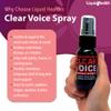 Clear Voice Vocal Throat Spray - Singing Ease & Voice Clarity, Fast Acting Herbal Oral Remedy for Singers, Speakers, Performers - Soothing Dampener, Moisturizer, USA Made (Strawberry Lemonade, 3 Pack) view 3