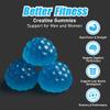 Better Fitness Creatine Monohydrate Infused Gummies, Blueberry Flavor, 120 Gummies, Muscle Growth, Strength, Energy, Pre-Workout, Vegan, Sugar-Free, Fitness Healthcare Supplement view 2