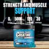Better Fitness Creatine Monohydrate Infused Gummies, Blueberry Flavor, 120 Gummies, Muscle Growth, Strength, Energy, Pre-Workout, Vegan, Sugar-Free, Fitness Healthcare Supplement view 3