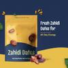 NineLife Basics Premium Dried Zahidi Brown Dates, Khajur/Khajoor Dry Fruits, Energy Booster, High Fibre, Healthy Snacks -500 g view 4