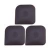 Pan Scraper, 3 Pcs Pot Scraper Plastic, Pot Scraper Non Scratch for Cast Iron, Pot and Pan Cleaning, Practical Scraper Kitchen Tool view 1