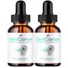 Indelo ZenCortex Tinnitus Ear Drops - ZenCortex 24, Zen Cortex Liquid Drops, ZenCortex Reviews, ZenCortex Drops for Ear Relief (2 Pack - 2 Month Supply) view 1