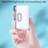 Electric Nail Clipper, 2-in-1 Electric Nail Clipper,Nail Scraps Storage USB Rechargeable Safety Fingernail Trimmer,Electric Nail File for Baby, Kids, Seniors view 2