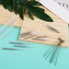 10pcs Shower Head Cleaners, with 10pcs Needle Picks Anti-Clogging Shower Head Cleaning Brush Tiny Crevice Cleaner Tool for Small Holes Gaps Nozzle Window Slot Household Bathroom (Gray) view 3