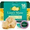 Gya Tea Co Lion's Mane Mushroom Tea Gift Set (16 Count) - Decaf Tea Pod for Lovers Get Well Gifts - Manually Harvested - Enjoy Hot or Iced view 1