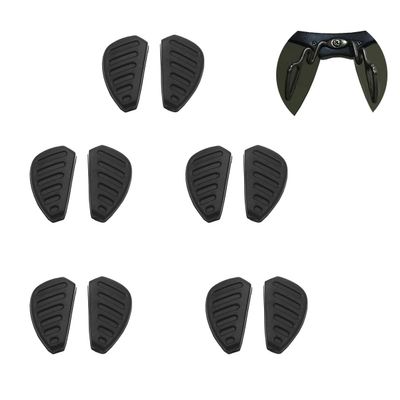 5 Pairs Plug-in Sunglass Nose Pads,NLQHOPTS Eyeglass Replacement Nose Piece Anti-Slip Soft Silicone Sport Nose Guard Nose Bridge Pads for Eyeglass Glasses Sunglasses