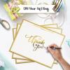 12 pcs White Gift Bags with Handles 12.6x4.5x10 Inches Large Paper Bags with Bow Ribbon and Tissue Paper Gift Wrap Bags for Birthday Bridesmaid Party Wedding Baby Shower Valentines, White-Gold view 4