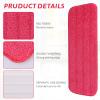 Replacement Microfiber Mop Pad for Rubbermaid Reveal Spray Mop - 8 Pack 16.5" Wet & Dry Floor Cleaning Refills Reusable Fit for Any Microfiber Reveal Flat Mop view 3