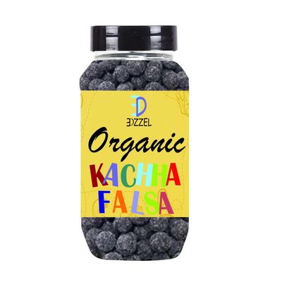 EDZZEL Organic Kachha Falsa Traditional Premium Quality Hygienically Packed | Vegan | Gluten Friendly | NON-GMO | Indian Origin (Pack of 1) 100 Gm