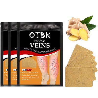 OTBK Varicose Vein Patch (36PCS) - Naturally relieves varicose Veins in Legs and Spiders, enhances Capillary Health and Improves Blood Circulation