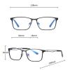 Transition Photochromic Bifocal Reading Glasses for Mens and Womens,Square Clear UV Protection Sunglasses Readers 0~+4 (gray, 3) view 3