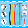HAIFOTRVA 30pcs Disposable Toothbrushes with Toothpaste,Single Use Toothbrush with Toothpaste Individually Wrapped Disposable Travel Toothbrushes Kit Bulk for Homeless,Hotel,Guests(5 Colors) view 4