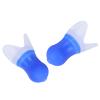 2Pcs Noise Reduction Silicone Ear Plugs for Swimming Sleeping Flying Spa, Soft Texture, Long Term Wear, Suitable for Swimmers and Bathers (Blue Large + pp Box) view 3