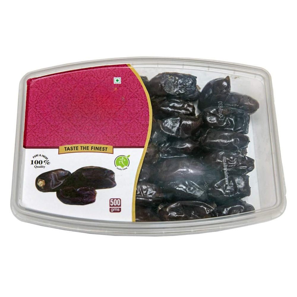 NineLife Basics Oman Seedless Khajur/Khaoor | Premium Selection | Fat-Free, No Added Sugar | Dates Dry Fruits - 500 gm